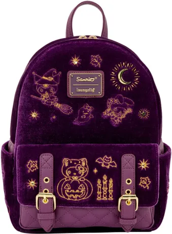 Mini sac à dos en velours Hello Kitty Costume Halloween Loungefly