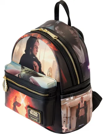 Mini sac à dos Episode III : La Revanche des Sith Scènes Loungefly