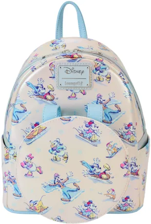Mini sac à dos et Serre-tête Mickey et ses Amis Hiver Loungefly