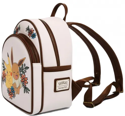 Mini sac à dos Evoli et Pikachu floral Loungefly