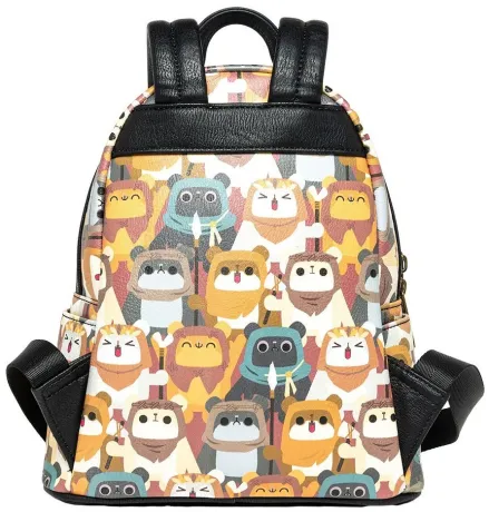 Mini sac à dos Ewok Chibi Impression Intégrale Loungefly