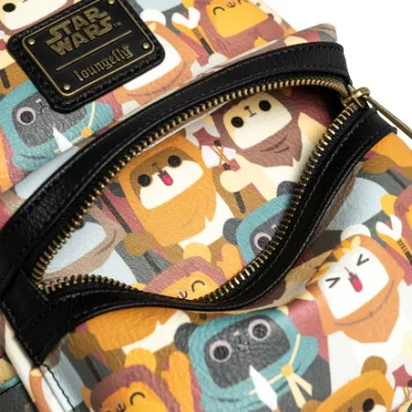 Mini sac à dos Ewok Chibi Impression Intégrale Loungefly