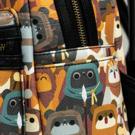 Mini sac à dos Ewok Chibi Impression Intégrale Loungefly