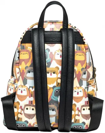 Mini sac à dos Ewok Chibi Impression Intégrale Loungefly