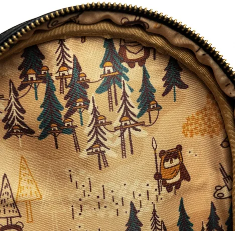 Mini sac à dos Ewok Chibi Impression Intégrale Loungefly