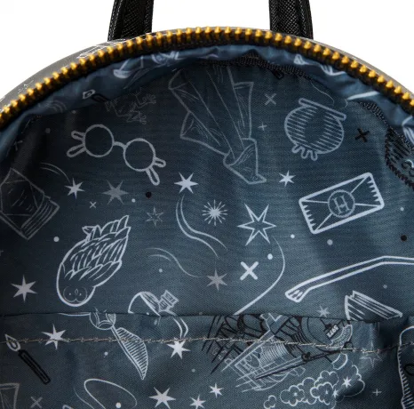 Mini sac à dos Expecto Eléments Impression Intégrale Loungefly