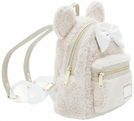 Mini sac à dos Minnie Mouse Fausse Fourrure Loungefly