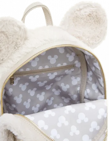 Mini sac à dos Minnie Mouse Fausse Fourrure Loungefly