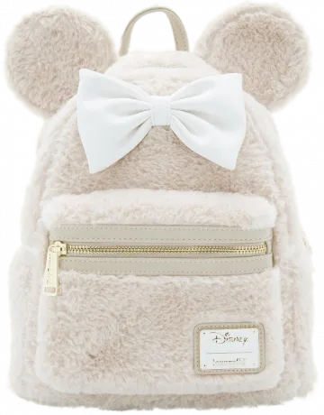 Mini sac à dos Minnie Mouse Fausse Fourrure Loungefly