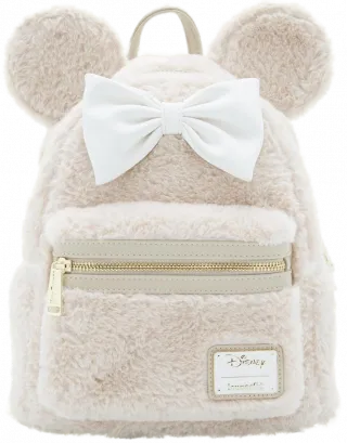 Mini sac à dos Minnie Mouse Fausse Fourrure Loungefly