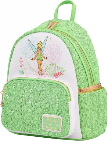 Mini sac à dos Fée Clochette Sequin Loungefly