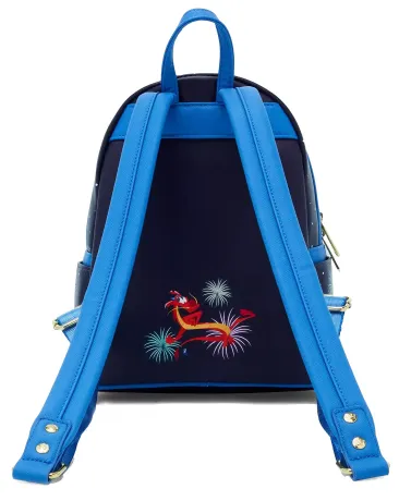 Mini sac à dos Feu d&#039;artifice Glow Loungefly