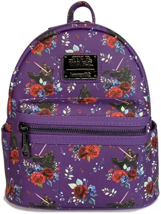Mini sac à dos Floral Kylo Ren Impression Intégrale Loungefly