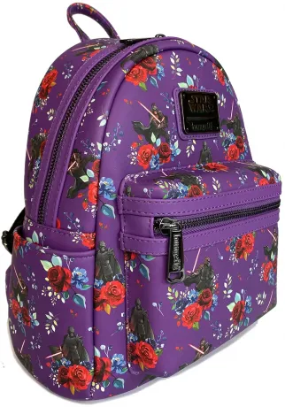 Mini sac à dos Floral Kylo Ren Impression Intégrale Loungefly