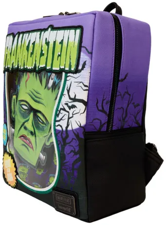 Mini sac à dos Frankenstein Masque Glow avec porte-monnaie Loungefly