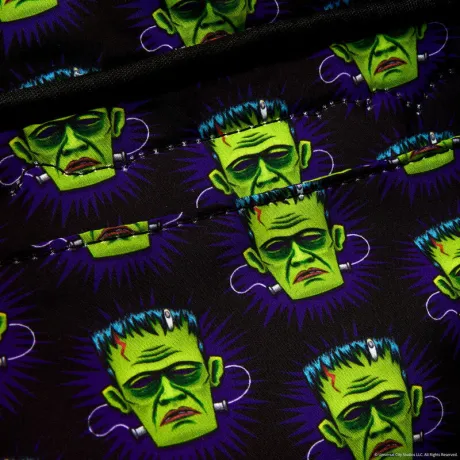 Mini sac à dos Frankenstein Masque Glow avec porte-monnaie Loungefly
