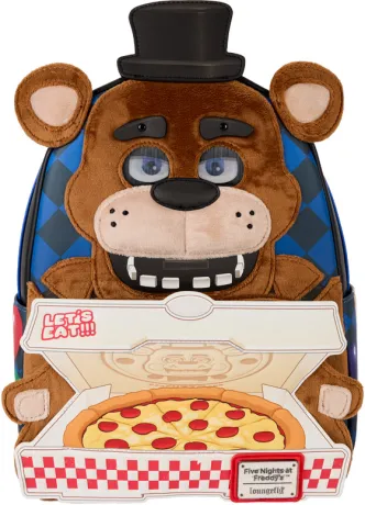 Mini sac à dos Freddy Peluche Cosplay Lenticulaire Loungefly