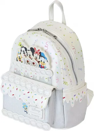Mini sac à dos Gâteau de Célébration Disney 100 ans Loungefly