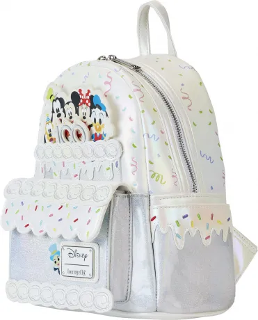 Mini sac à dos Gâteau de Célébration Disney 100 ans Loungefly
