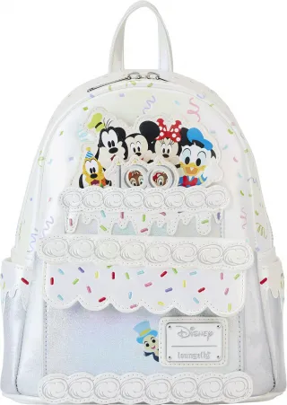 Mini sac à dos Gâteau de Célébration Disney 100 ans Loungefly