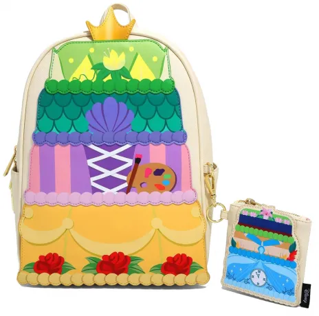 Mini sac à dos Gâteau de Princesse à Étages avec Porte-monnaie Loungefly