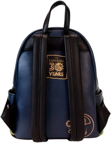 Mini sac à dos Glow 30ème Anniversaire Hakuna Matata Silhouette Loungefly