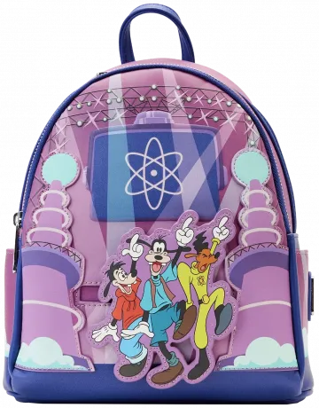 Mini sac à dos Glow Dingo, Max et Powerline Dansent avec Funko Pop (Bundle) Loungefly