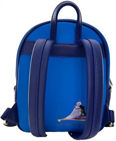 Mini sac à dos Glow Jasmine and Aladdin Nuit étoilée Loungefly