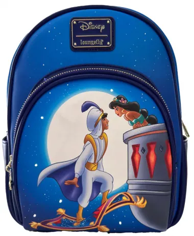 Mini sac à dos Glow Jasmine and Aladdin Nuit étoilée Loungefly