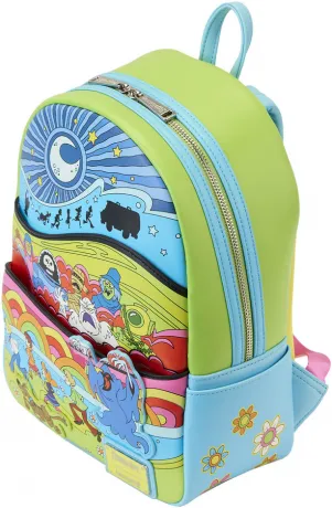 Mini sac à dos Glow la Chasse au Monstre Psychédélique Loungefly