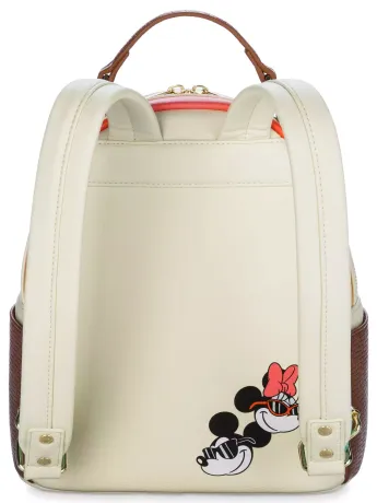 Mini sac à dos Glow Mickey et Minnie à la Plage Loungefly