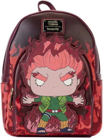Mini sac à dos Glow Pop! by Loungefly avec Gaï Maito Funko Pop (Bundle) Loungefly