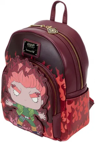 Mini sac à dos Glow Pop! by Loungefly avec Gaï Maito Funko Pop (Bundle) Loungefly
