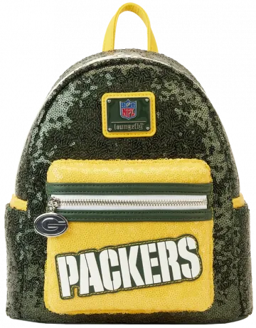 Mini sac à dos Green Bay Packers Sequin Loungefly