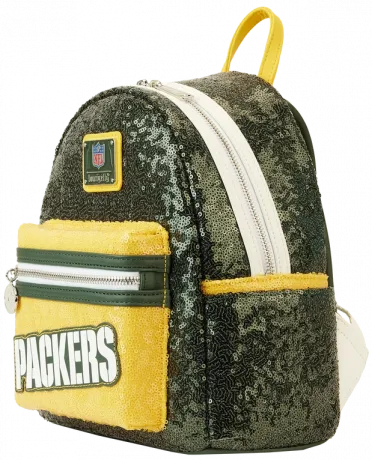 Mini sac à dos Green Bay Packers Sequin Loungefly