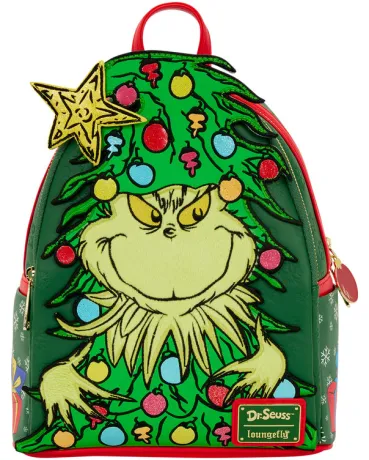 Mini sac à dos Grinch en Arbre Light Up Loungefly