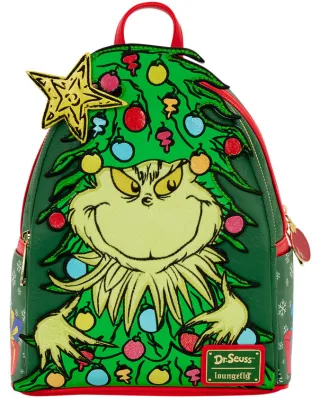 Mini sac à dos Grinch en Arbre Light Up Loungefly