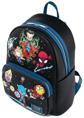 Mini sac à dos Groupe des Avengers Chibi Loungefly