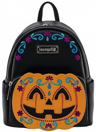 Mini sac à dos Halloween Citrouille Loungefly