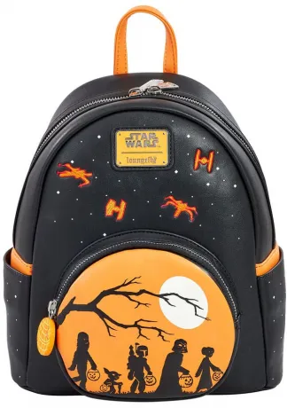 Mini sac à dos Halloween un Bonbon ou un Sort Glow Loungefly