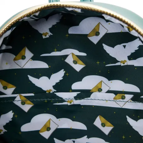 Mini sac à dos Château de Poudlard Doré Loungefly