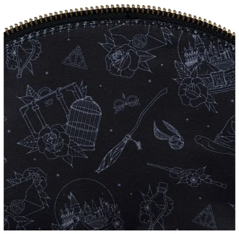 Mini sac à dos Tatouages Reliques Impression Intégrale Loungefly