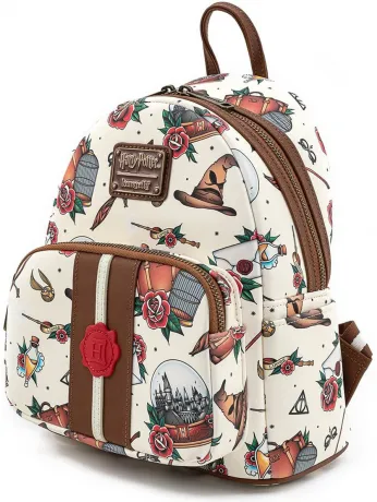 Mini sac à dos Tatouages Impression Intégrale Loungefly