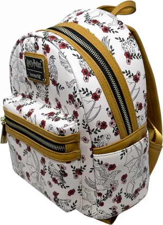 Mini sac à dos Hedwige et Créatures Magiques Loungefly