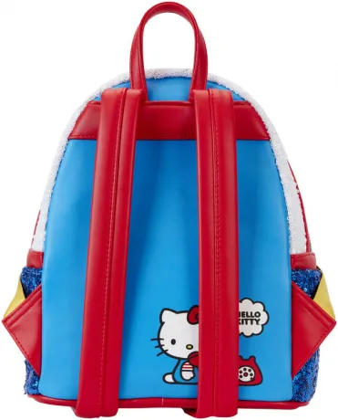 Mini sac à dos Hello Kitty 50ème Anniversaire Téléphone Sequin Loungefly