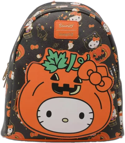 Mini sac à dos Hello Kitty Citrouille Halloween Loungefly