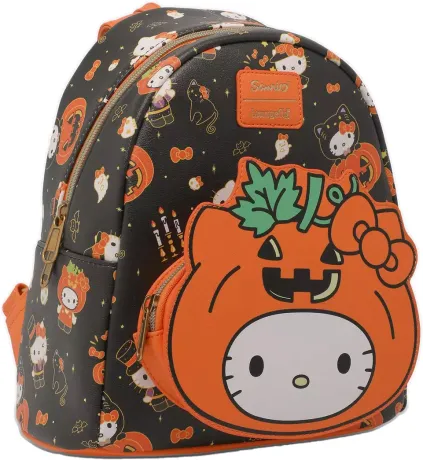 Mini sac à dos Hello Kitty Citrouille Halloween Loungefly
