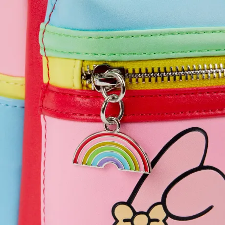 Hello Kitty Signature Mini sac à dos en similicuir avec nœud et oreilles 3D  : : Mode