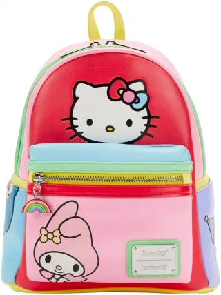 Mini sac à dos Hello Kitty et ses amis Color Block Loungefly