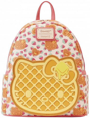 Mini sac à dos Hello Kitty Gaufre pour le Petit-déjeuner Loungefly